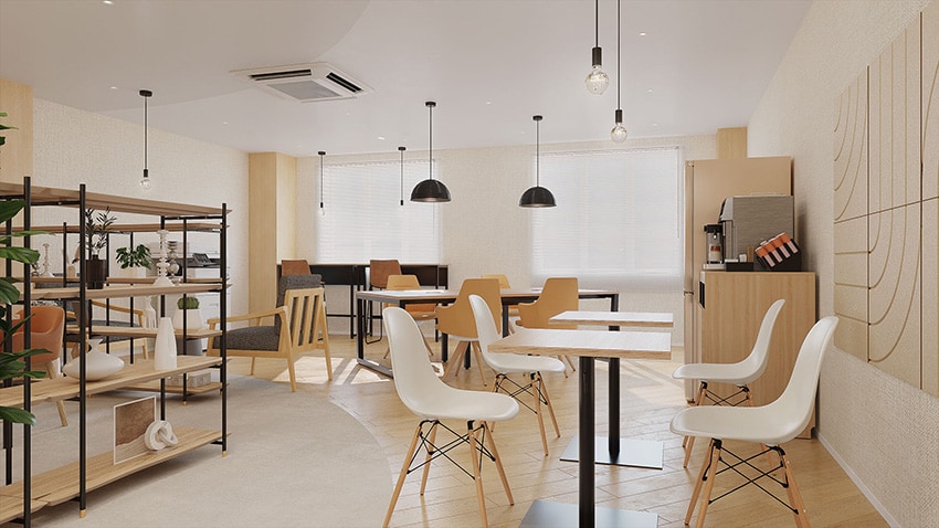 カフェ風オフィスを作るデザインのポイント