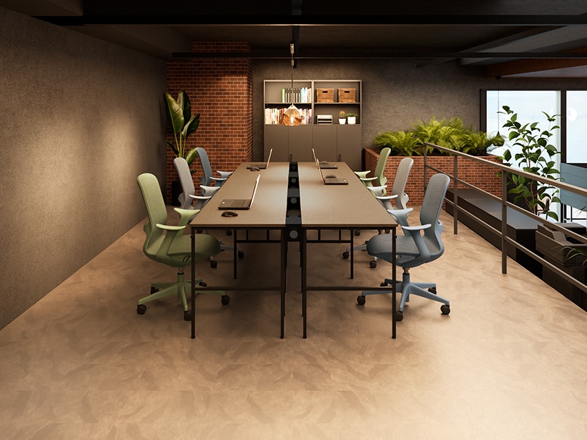 チームワークを支える、2タイプのミーティング空間