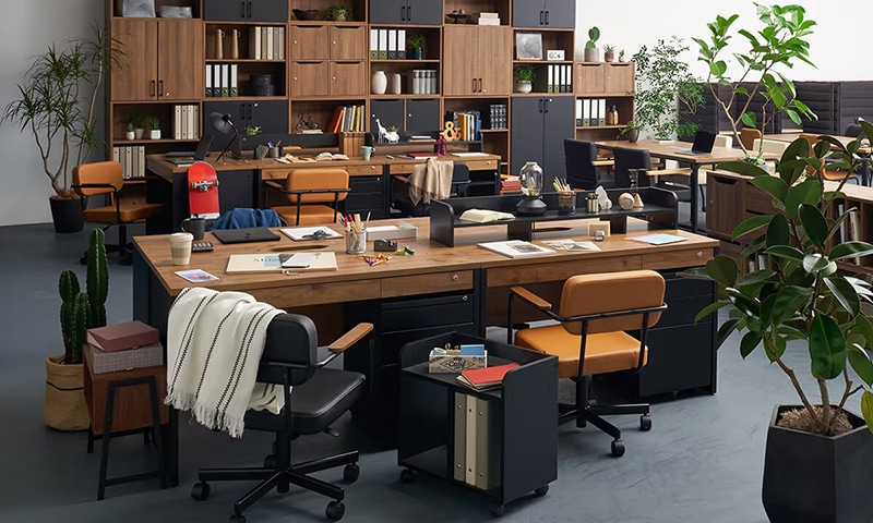 「働きたい」意欲を引き出すヴィンテージ風オフィスデザイン