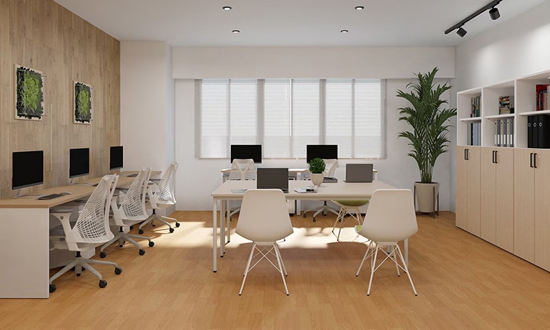 【約15坪・5人用】集中と協業を両立するフレキシブルなオフィス