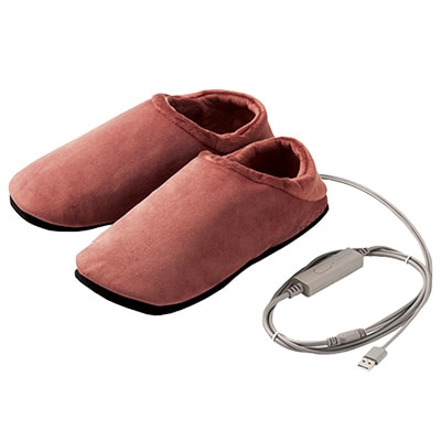 USBフットウォーマールームシューズ