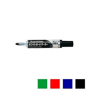 ホワイトボードマーカー ノックル 丸芯 中字 1本 ぺんてる EC-EMWLM